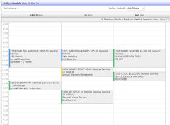 Drag and Drop Scheduling